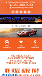 Mobile Screenshot of gatorcitymotors.com
